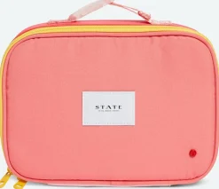 State Bags Rodgers Lunch Box - Pink/Mint