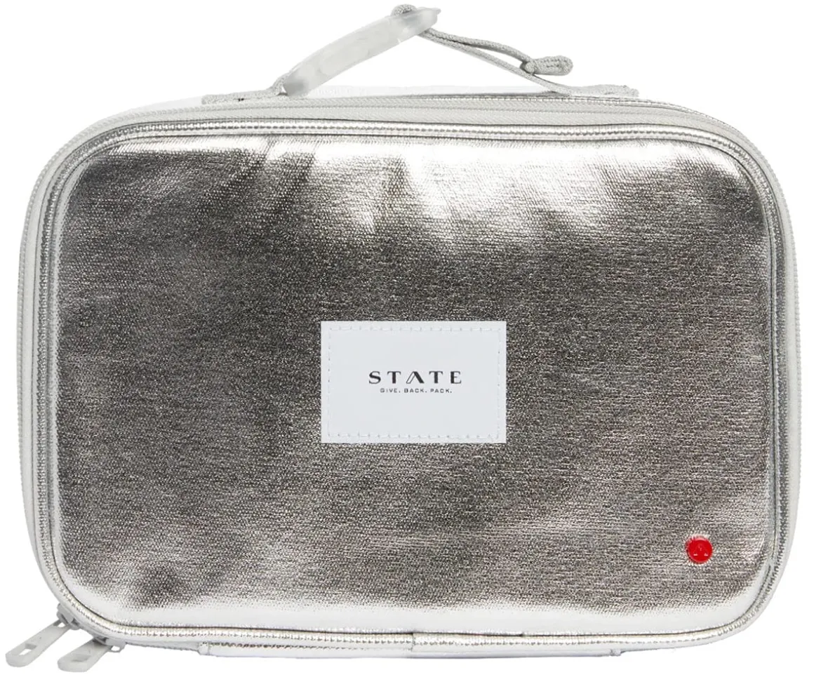 State Bags Rodgers Lunch Box - Silver
