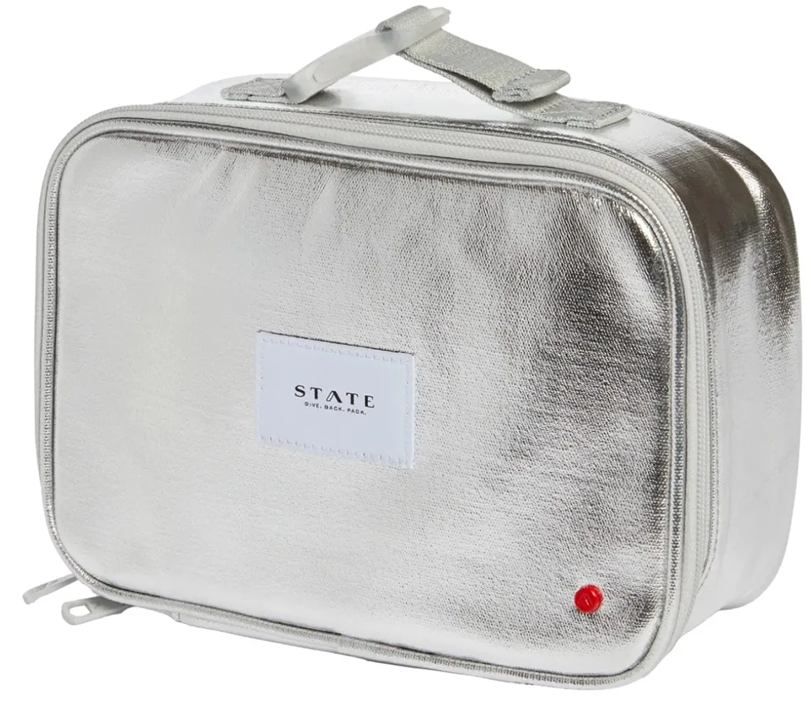 State Bags Rodgers Lunch Box - Silver