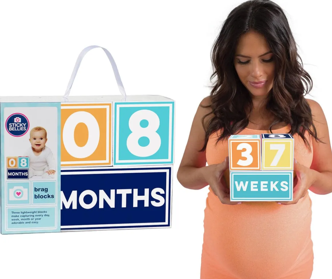 Sticky Bellies Brag Blocks - Boy