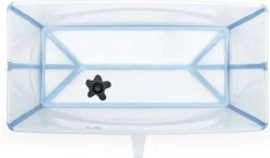 Stokke Flexi Bath X-Large Heat Sensitive Tub + Newborn Support - Ocean Blue