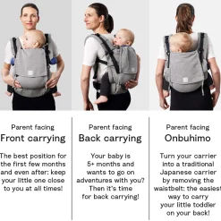 Stokke Limas Baby Carriers Flex OCS - Grey Melange