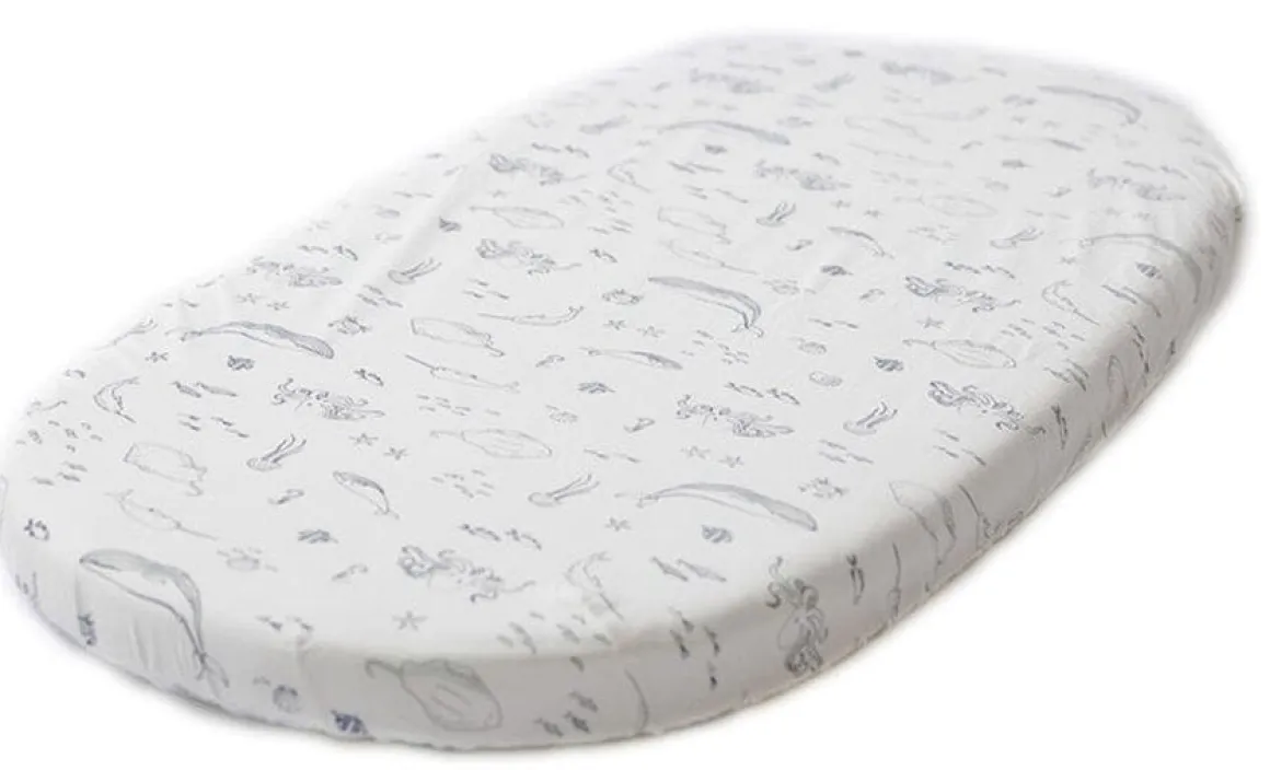 Stokke Sleepi Fitted Sheet Bed by Pehr - Life Aquatic
