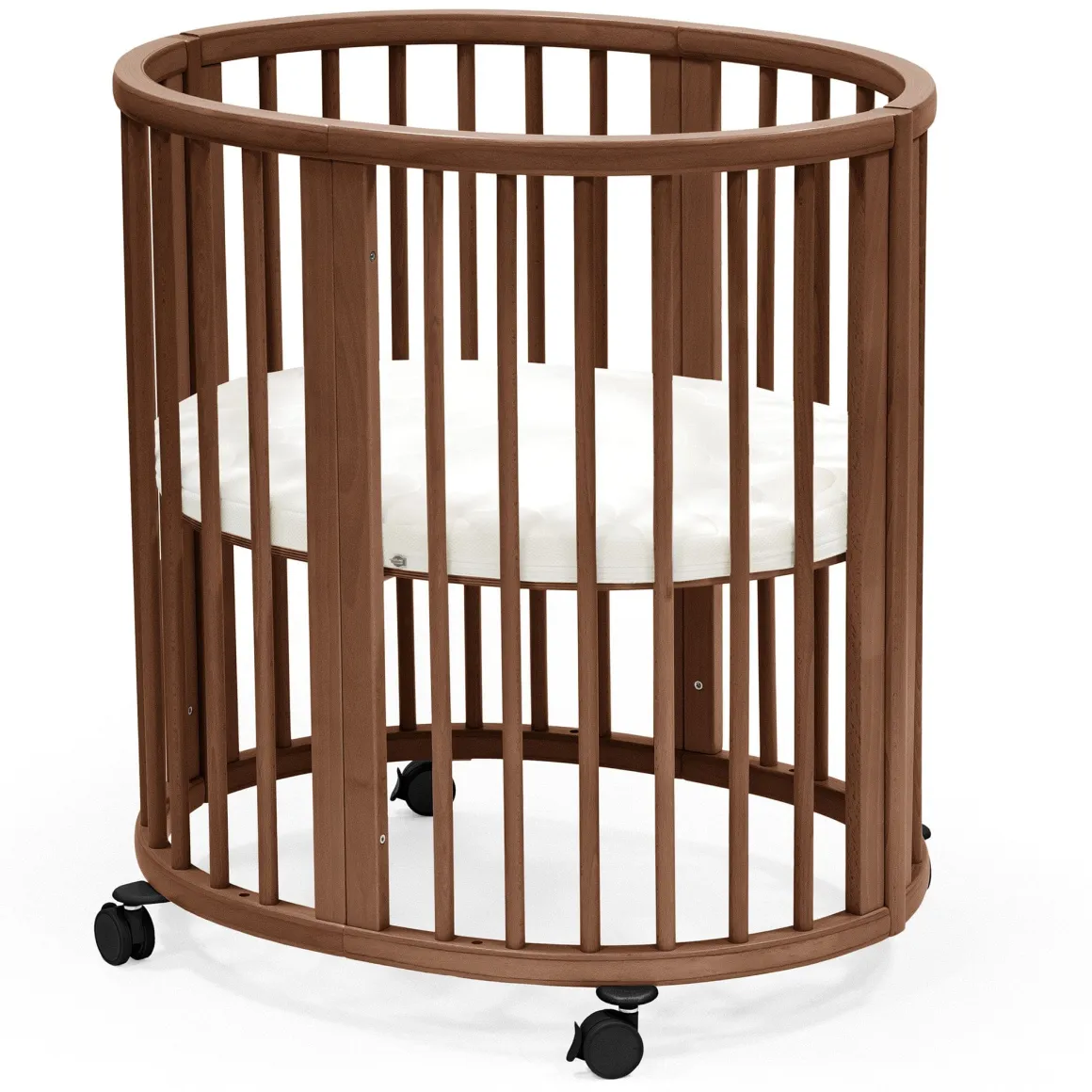 Stokke Sleepi Mini Crib Bundle with Mattress V3 - Warm Brown