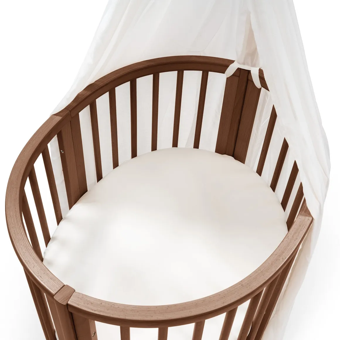 Stokke Sleepi Mini Crib Bundle with Mattress V3 - Warm Brown