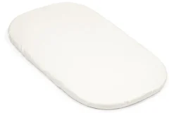 Stokke Snoozi Fitted Sheet, 2-Pack - Dandelion Beige / Vanilla Cream