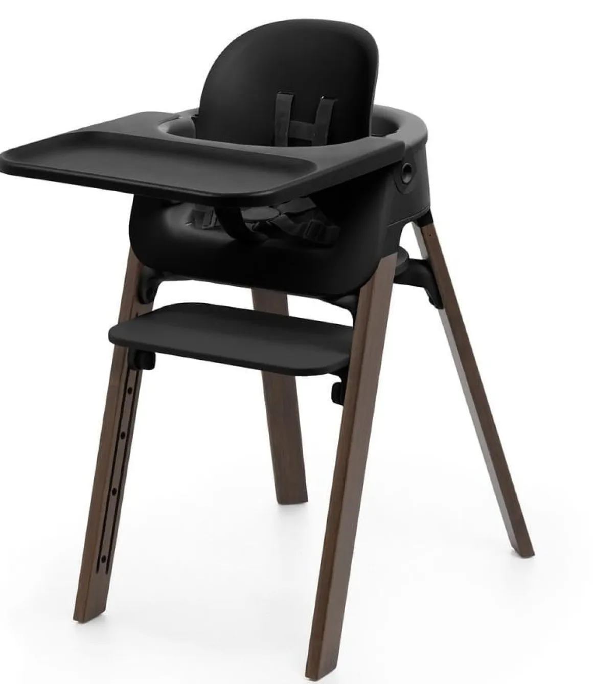 Stokke Steps High Chair (2026) - Black / Warm Brown