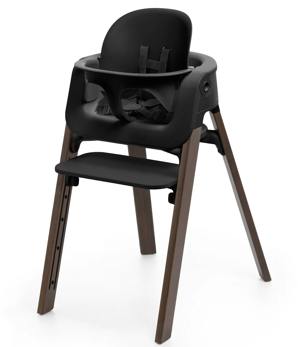 Stokke Steps High Chair (2026) - Black / Warm Brown