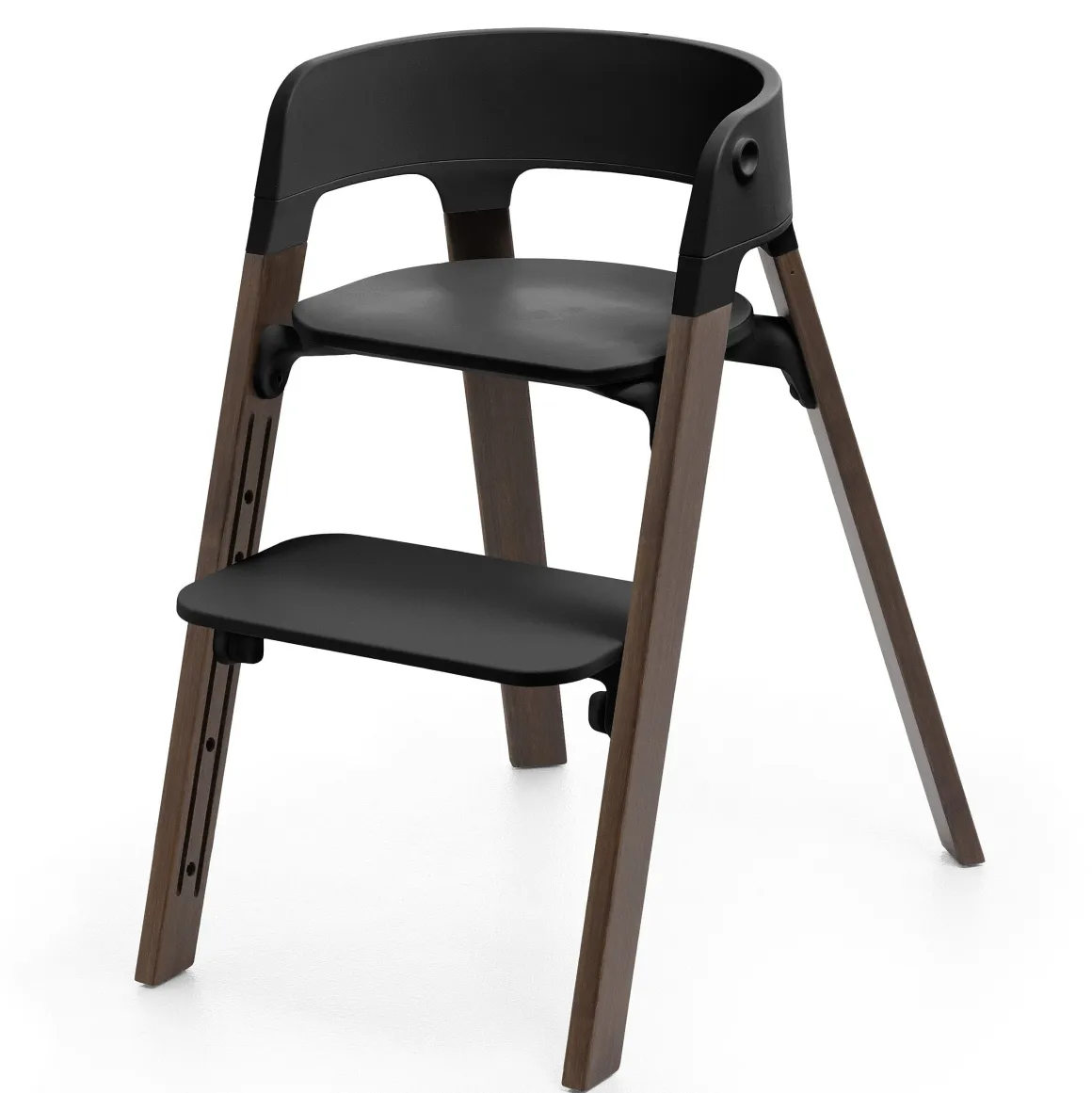 Stokke Steps High Chair (2026) - Black / Warm Brown