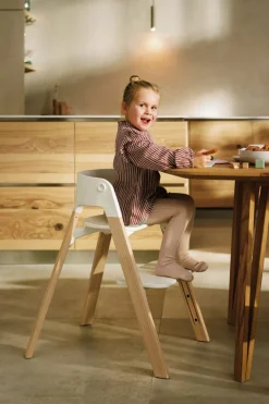Stokke Steps High Chair (2026) - Black / Warm Brown