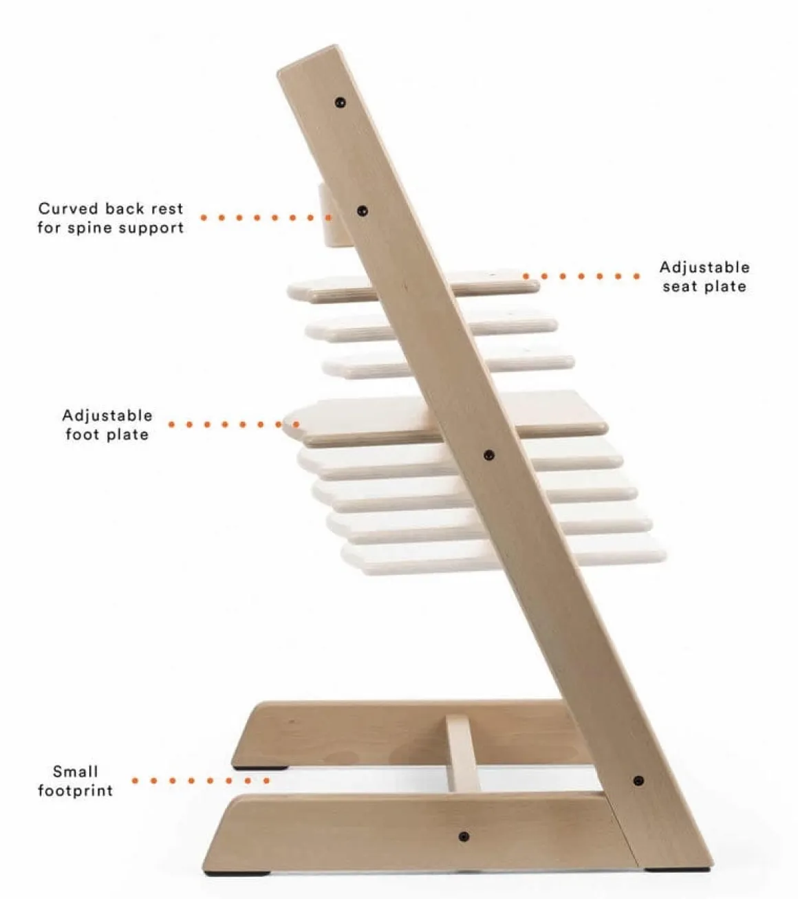 Stokke Tripp Trapp Chair - Whitewash