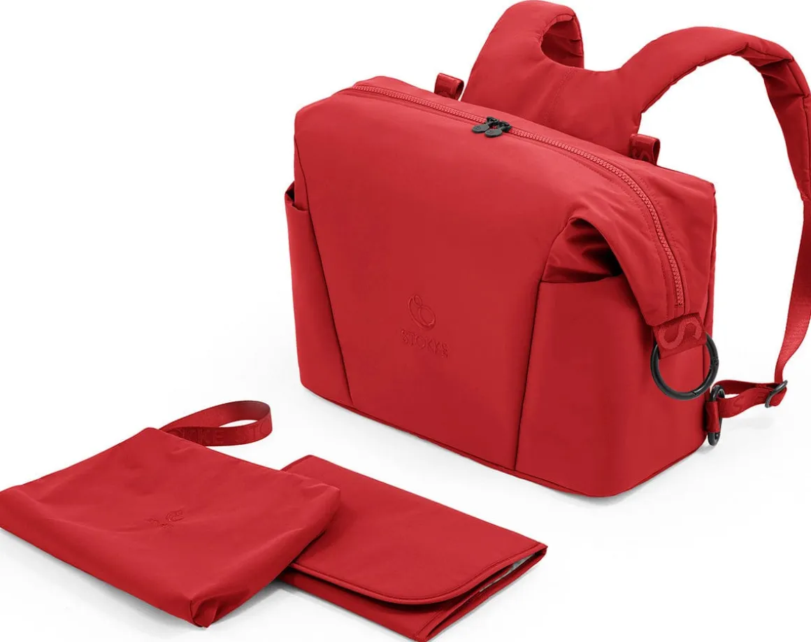 Stokke Xplory X Changing Bag - Ruby Red
