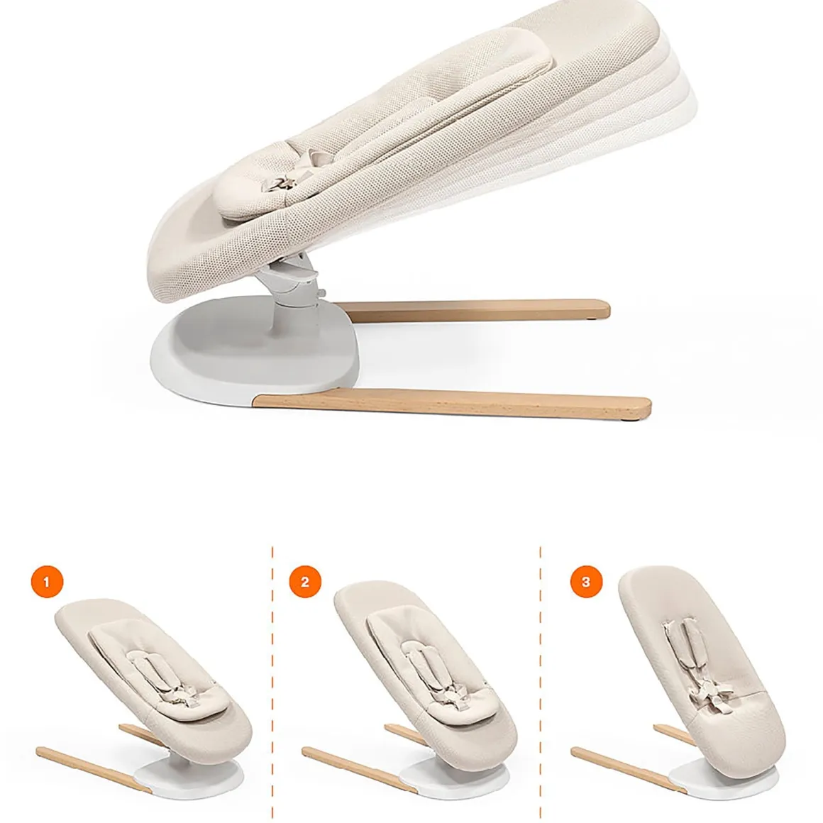Stokke Yoga Bouncer & Swing - Light Sand