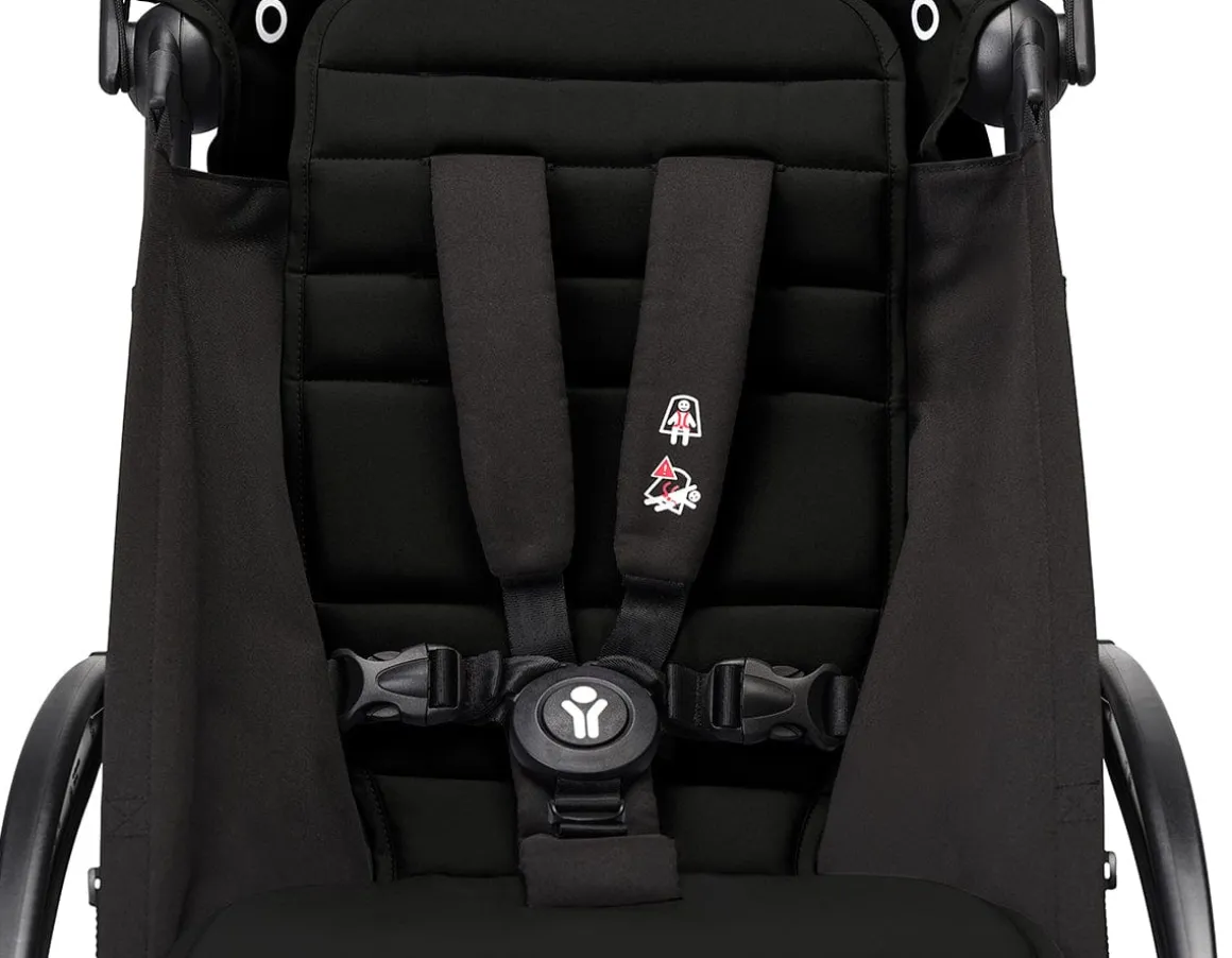 Stokke YOYO3 Ultra Compact Complete 0+/6+ Stroller Bundle - Black / Bonpoint