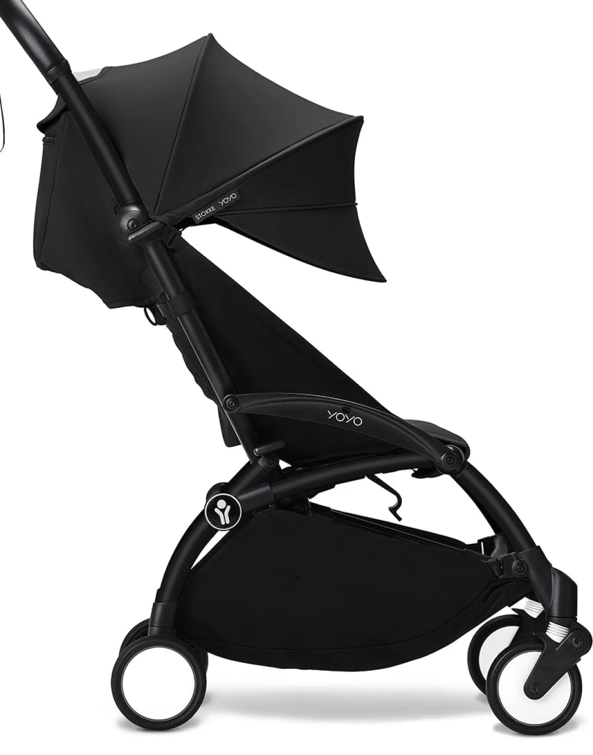 Stokke YOYO3 Ultra Compact Complete 0+/6+ Stroller Bundle - Black / Taupe