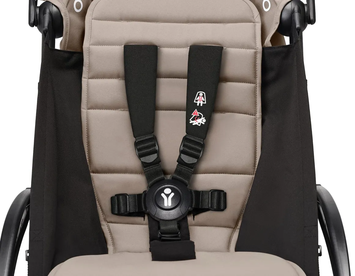 Stokke YOYO3 Ultra Compact Complete 0+/6+ Stroller Bundle - Black / Taupe