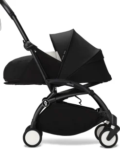 Stokke YOYO3 Ultra Compact Complete 0+/6+ Stroller Bundle - White / Black