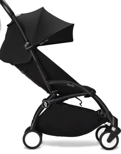 Stokke YOYO3 Ultra Compact Complete 0+/6+ Stroller Bundle - White / Black