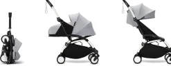 Stokke YOYO3 Ultra Compact Complete 0+/6+ Stroller Bundle - White / Stone