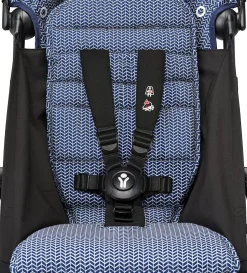 Stokke YOYO3 Ultra Compact 6+ Stroller (One Box) - Black / Air France Blue