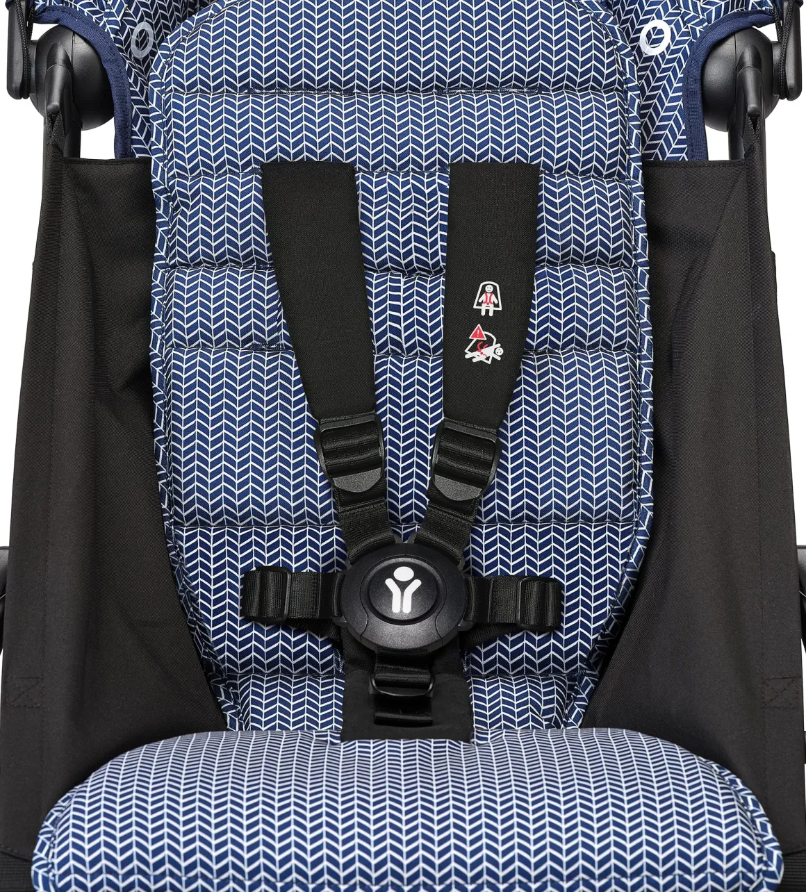 Stokke YOYO3 Ultra Compact 6+ Stroller (One Box) - Black / Air France Blue