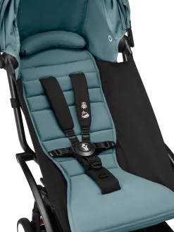 Stokke YOYO3 Ultra Compact 6+ Stroller (One Box) - Black / Aqua