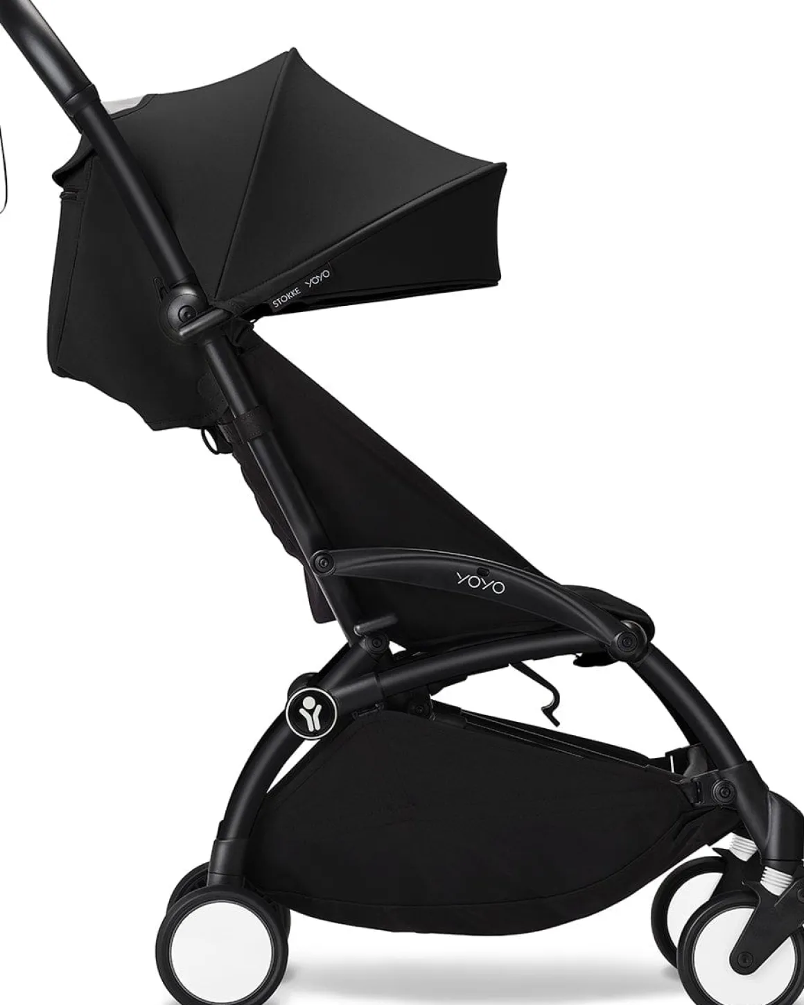 Stokke YOYO3 Ultra Compact 6+ Stroller (One Box) - Black / Black
