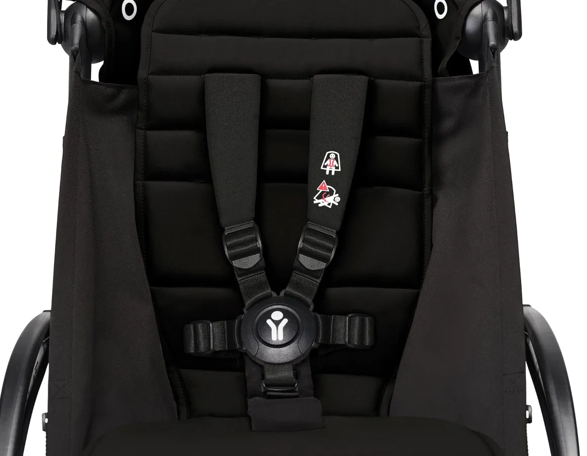 Stokke YOYO3 Ultra Compact 6+ Stroller (One Box) - Black / Black