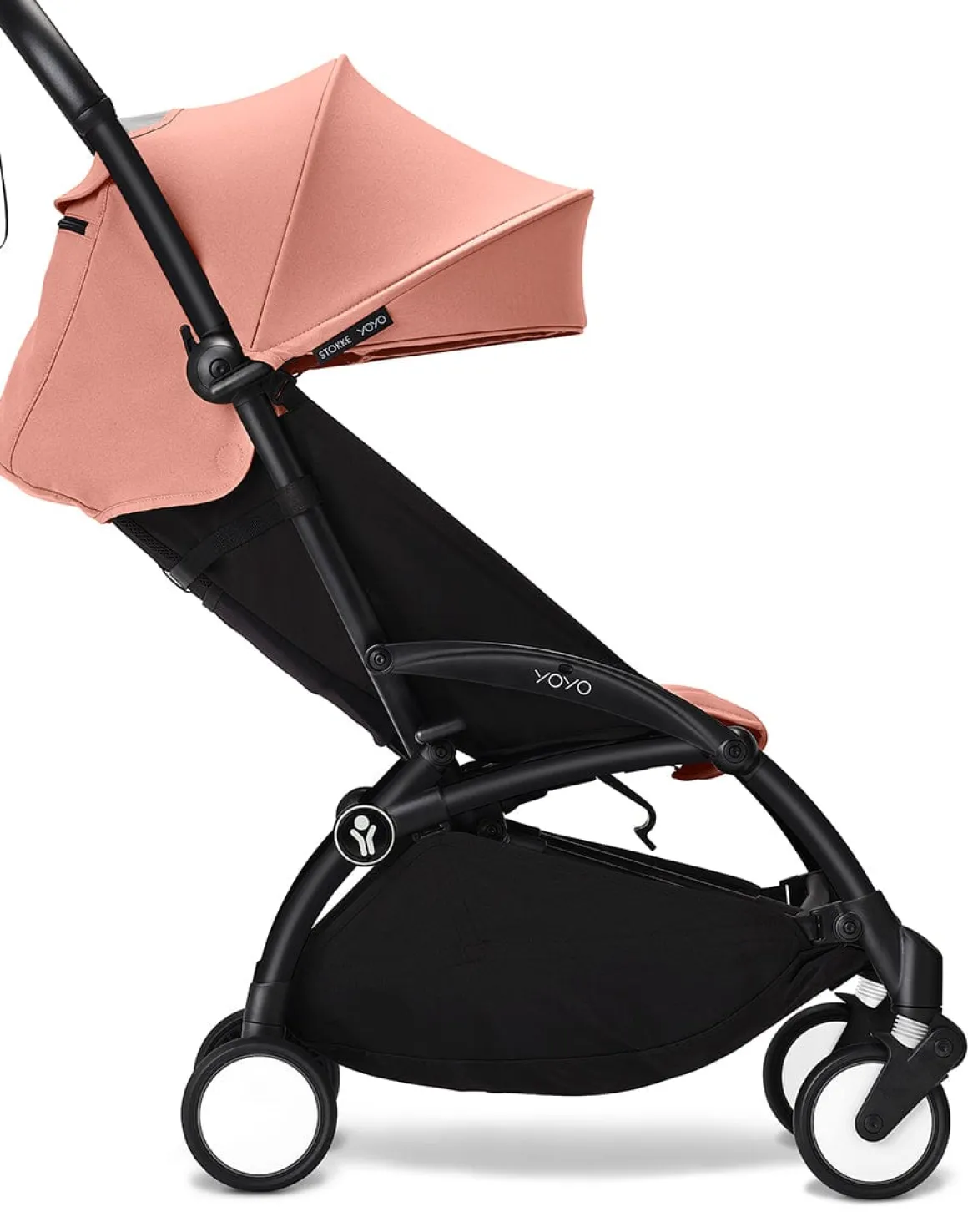 Stokke YOYO3 Ultra Compact 6+ Stroller (One Box) - Black / Ginger