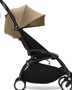 Stokke YOYO3 Ultra Compact 6+ Stroller (One Box) - Black / Toffee