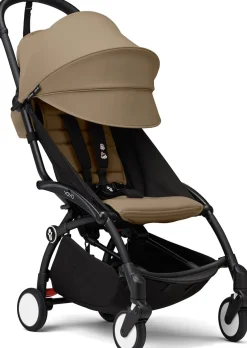 Stokke YOYO3 Ultra Compact 6+ Stroller (One Box) - Black / Toffee