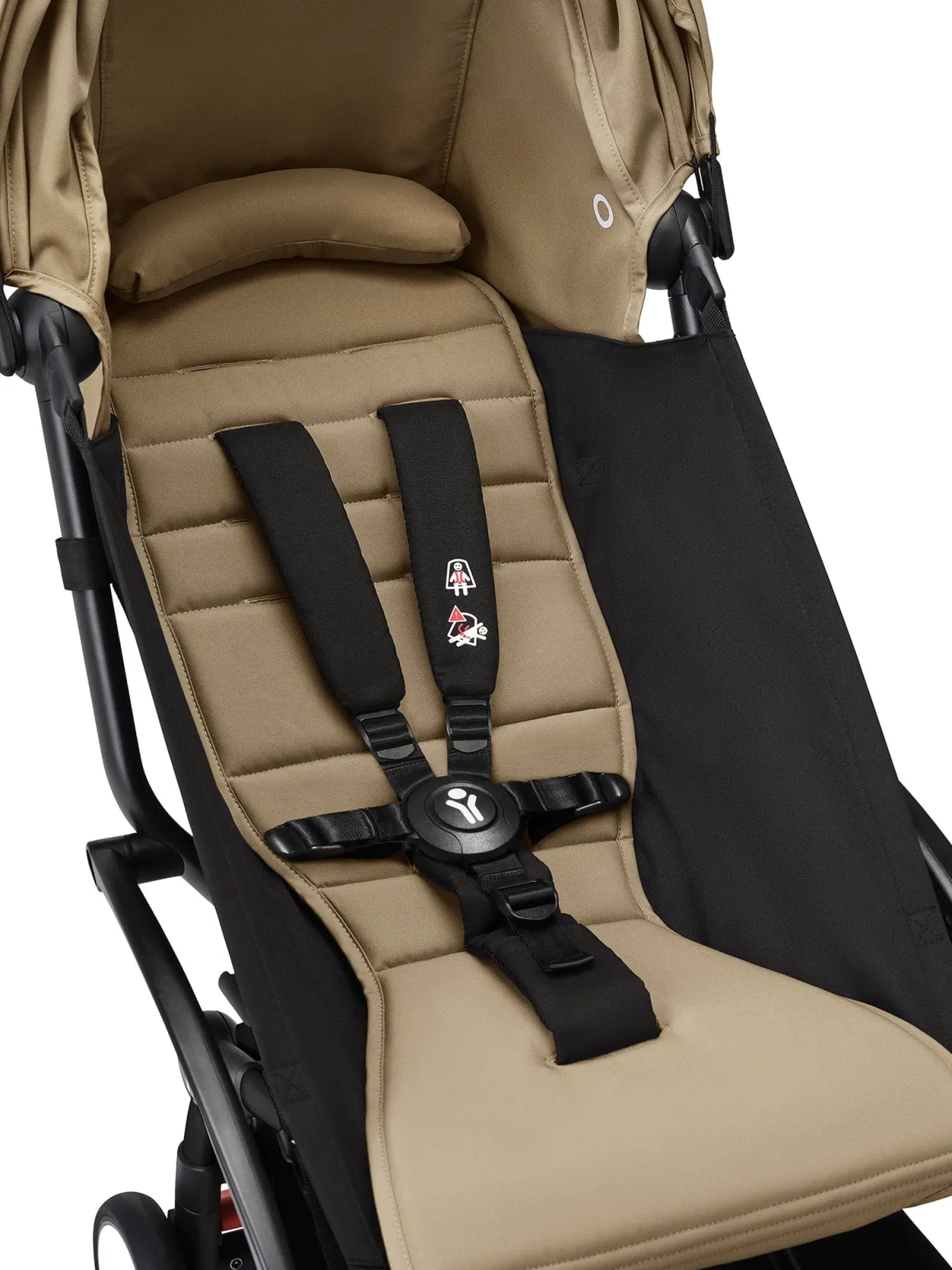 Stokke YOYO3 Ultra Compact 6+ Stroller (One Box) - Black / Toffee