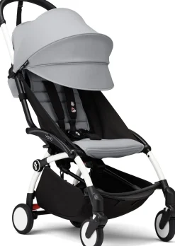 Stokke YOYO3 Ultra Compact 6+ Stroller (One Box) - White / Stone