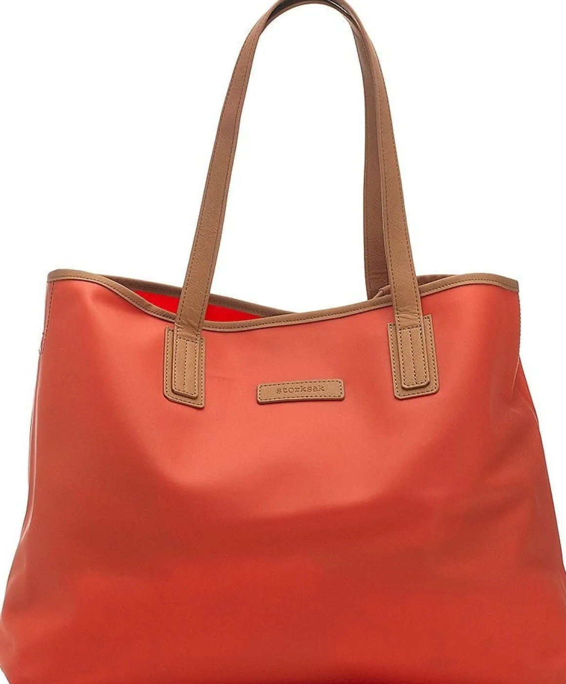 Storksak Ariel Tote Diaper Bag - Coral