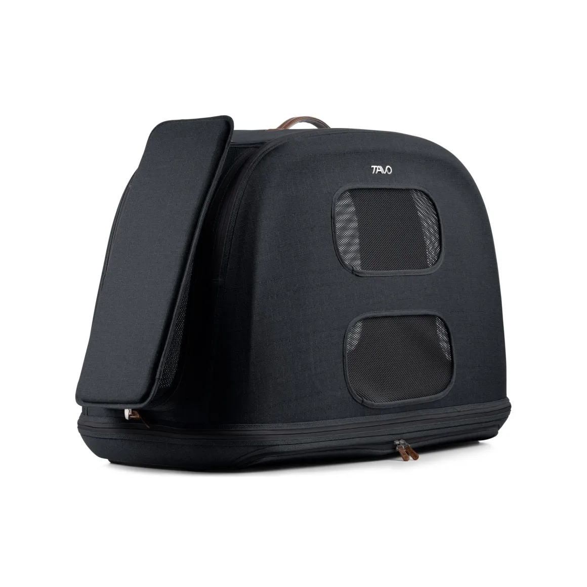 Tavo Pets Crispin Pet Car Seat, Large - Onyx