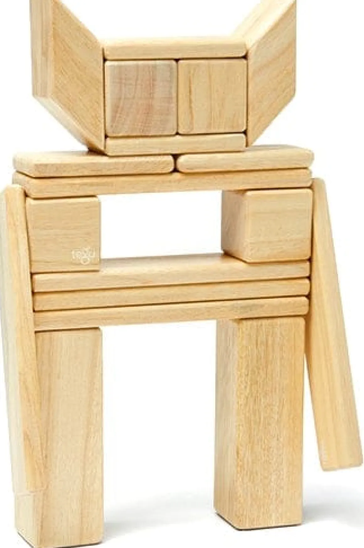 Tegu 24 Piece Magnetic Blocks Set - Natural