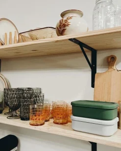 The Dearest Grey Silicone Bento Box - Emerald
