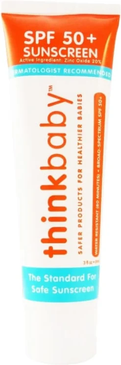 Thinkbaby Safe Sunscreen SPF 50+, 3oz