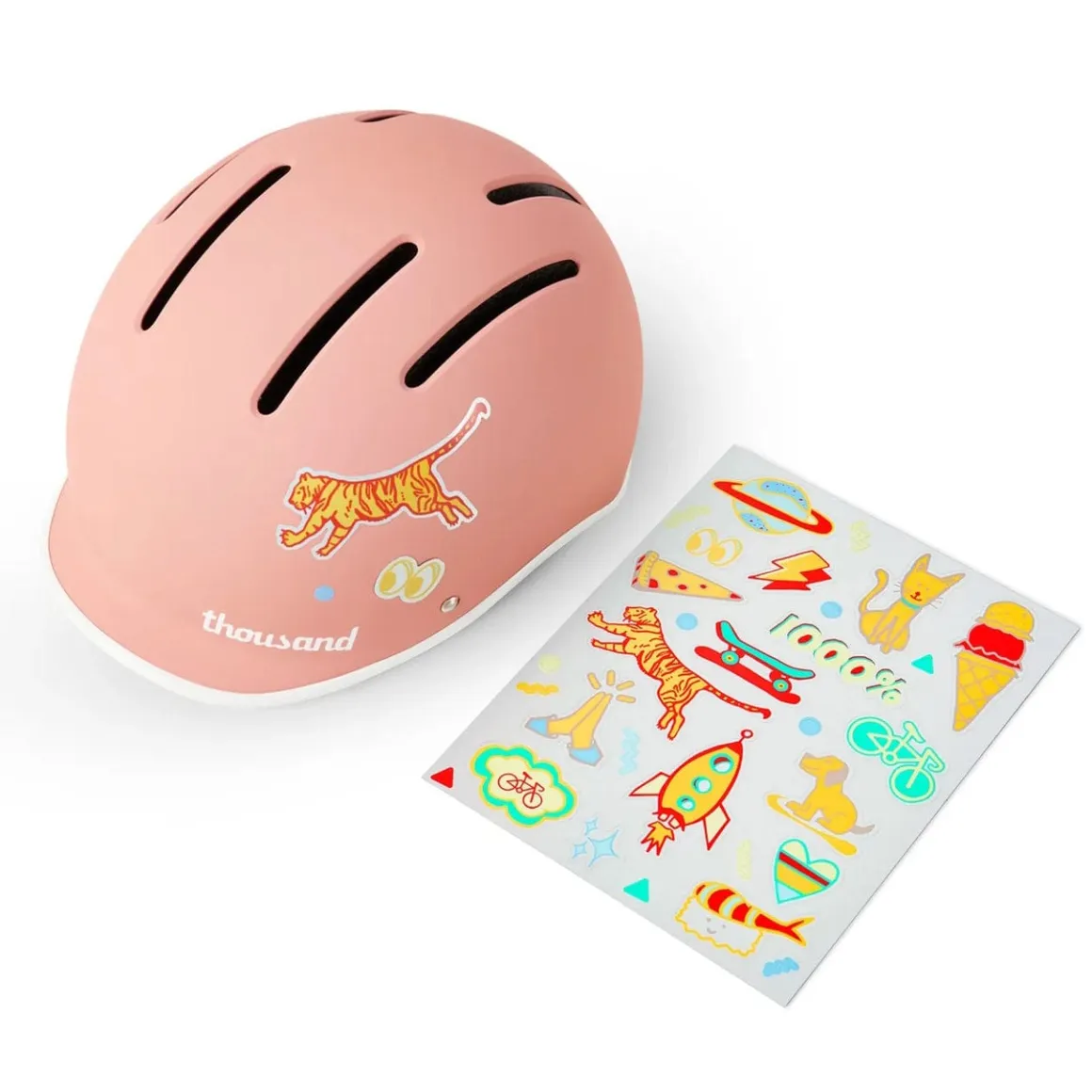 Thousand Jr Collection Kids Helmet - Power Pink (3+ Years)