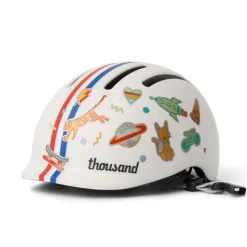 Thousand Jr Collection Toddler Helmet - Speedway Creme (1-3 Years)