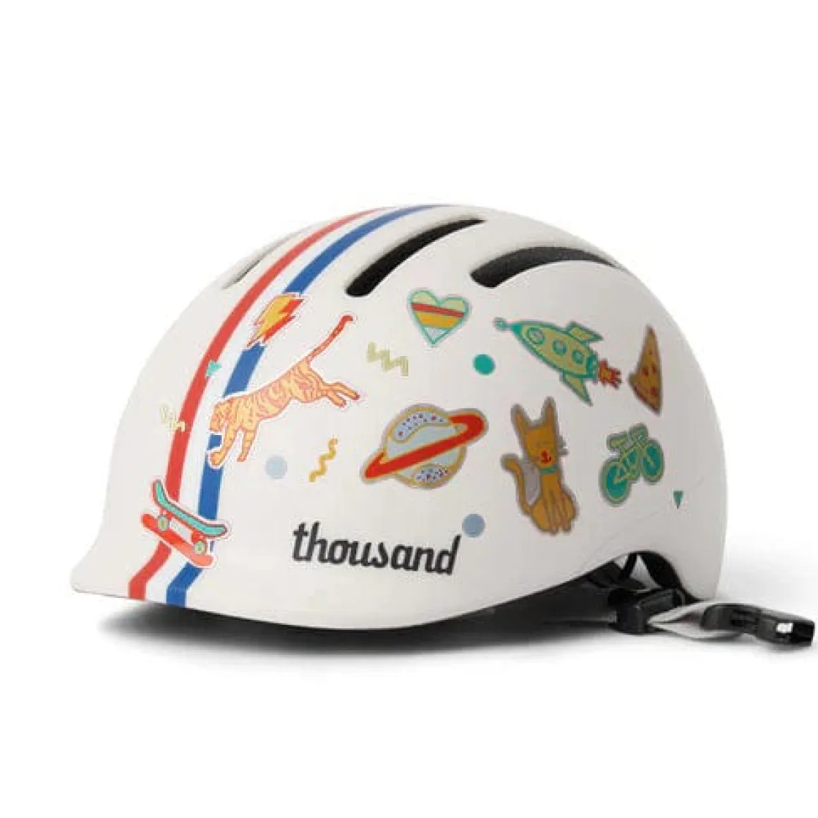 Thousand Jr Collection Toddler Helmet - Speedway Creme (1-3 Years)