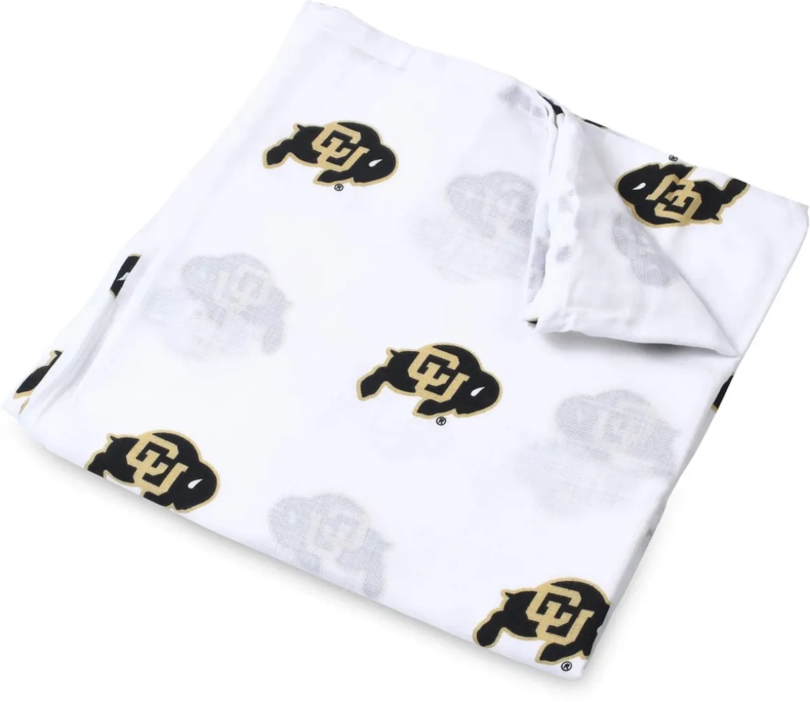 Three Little Anchors College Swaddle Blanket - Colorado Buffaloes
