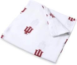 Three Little Anchors College Swaddle Blanket - Indiana Hoosiers