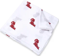 Three Little Anchors College Swaddle Blanket - Mississippi Ole Miss