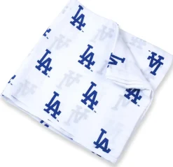 Three Little Anchors MLB Swaddle Blanket - Los Angeles Dodgers