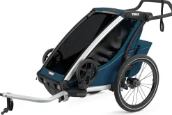 Thule Chariot Cross 1 Multisport Trailer + Stroller - Majolica Blue