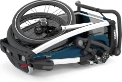 Thule Chariot Cross 1 Multisport Trailer + Stroller - Majolica Blue