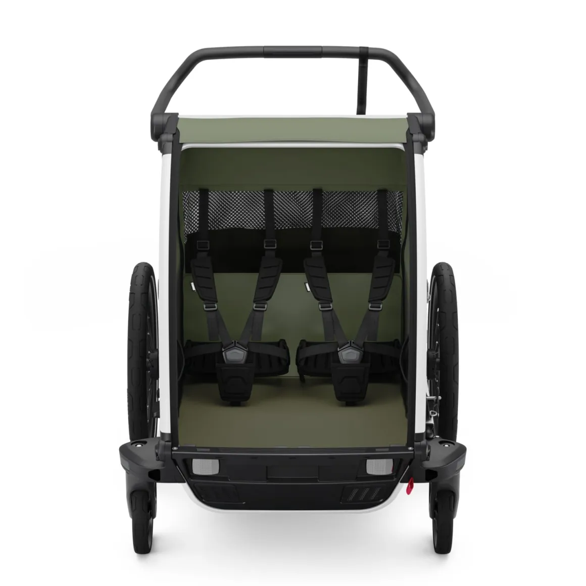 Thule Chariot Lite Double Multisport Trailer + Stroller - Vintage Green
