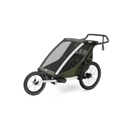Thule Chariot Lite Double Multisport Trailer + Stroller - Vintage Green