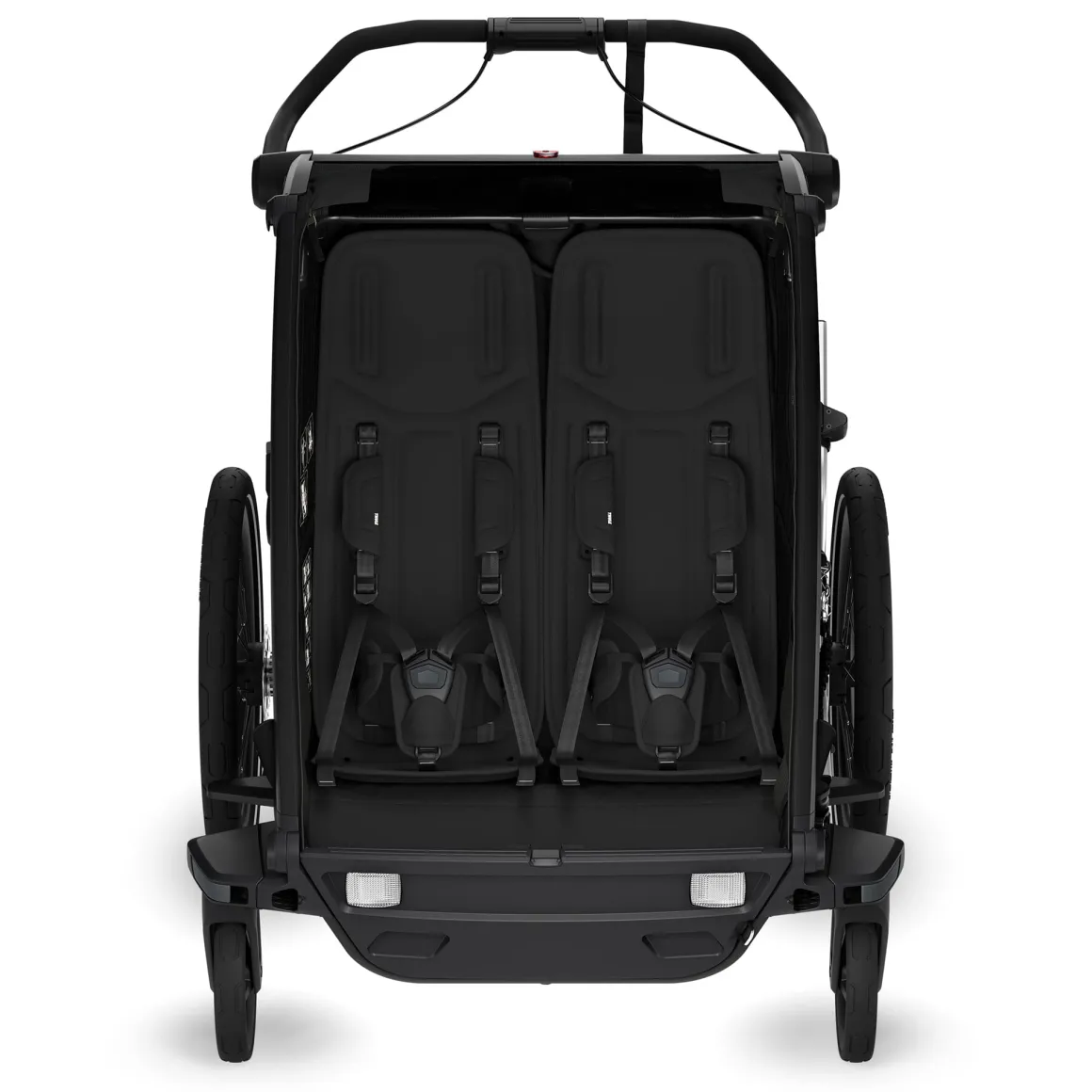 Thule Chariot Sport 2 Double Multisport Bike Trailer + Stroller - Black